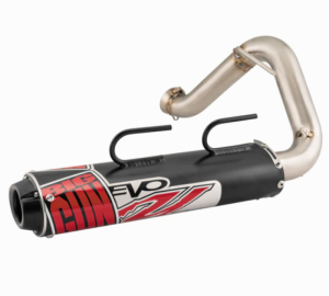 Polaris SPORTSMAN XP 1000 TOURING Performance Exhaust - Big Gun - EVO U Series Slip On - Black - `15-`16